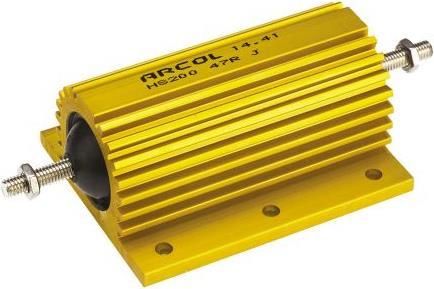 Actual product image Arcol HS200 wirewound resistor,47R 200W