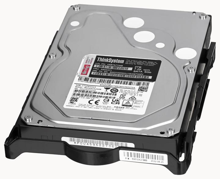 Produktbild Lenovo ThinkSystem ST50 V2 3.5" 2TB 7.2K SATA 6 (2 TB, 3.5")