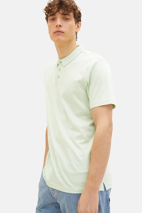 Immagine prodotto Tom Tailor Polo Camicia a maniche corte con collo a polo a righe (XL)