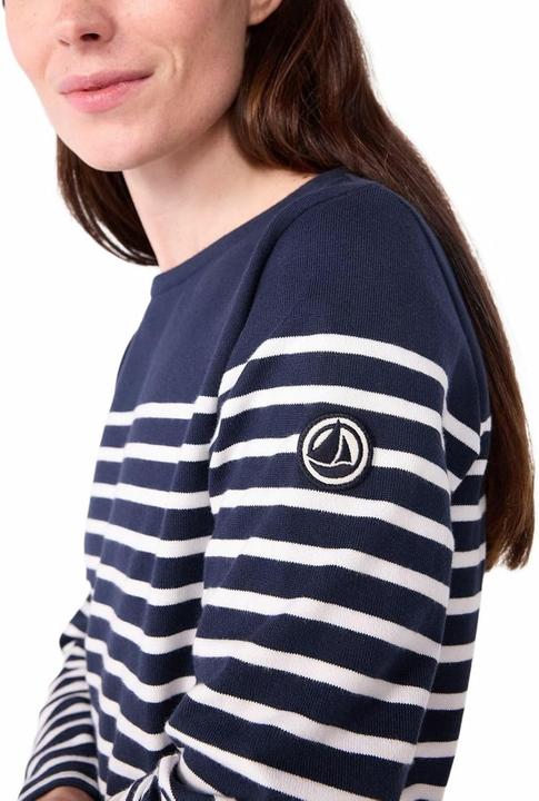 Produktbild Petit Bateau Top in Cotone Rigato Breton (XL)