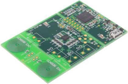 Actual product image TI LDC1614 Inductance to Digital Eval Kit