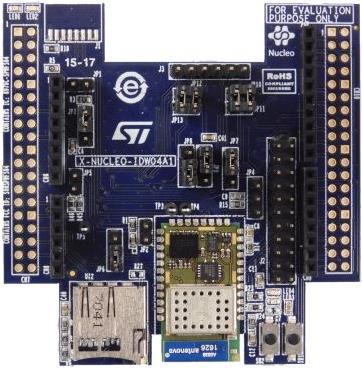 Actual product image STMicroelectronics SPWF04SA Wi-Fi Module Nucleo Exp. Board