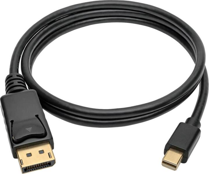 Produktbild Eaton Mini DisplayPort to DisplayPort Adapter Cable M/M 4K 60Hz Black 3ft. 0.9m (0.90 m)