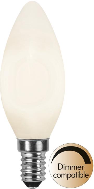 Produktbild Star Trading LED Leuchtmittel E14 C35 Opaque Filament RA90 (E14, 5 W, 450 lm, 1 x, F)