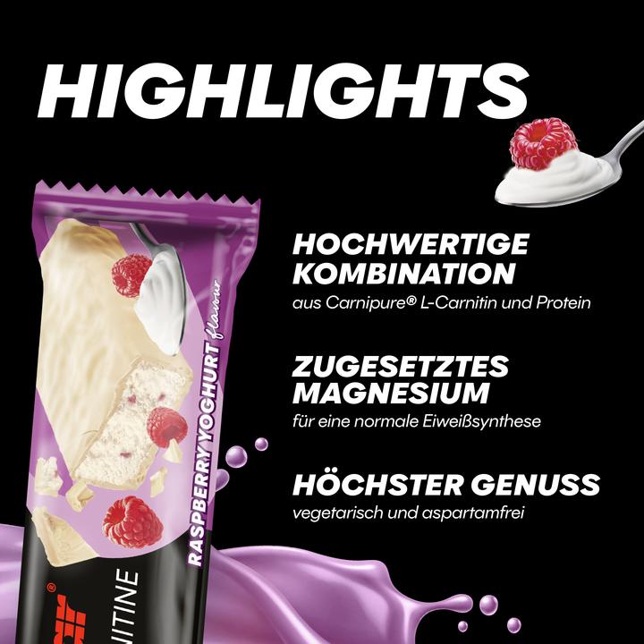 Produktbild Powerbar Protein Plus + L-Carnitine (30 Stk., 1050 g)