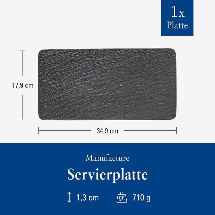 Immagine prodotto Villeroy & Boch Piatto da portata rettangolare Fabbricazione Rock