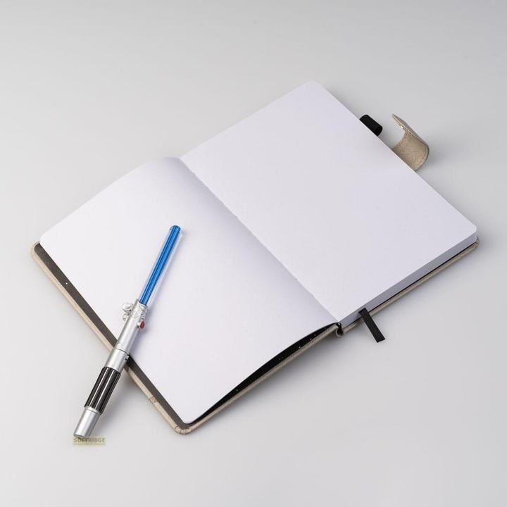 Image du produit NoName STAR WARS - Luke - Notebook + Stylo à Bille Sabre - Format A5 (A5, Pointillés, Couverture rigide)