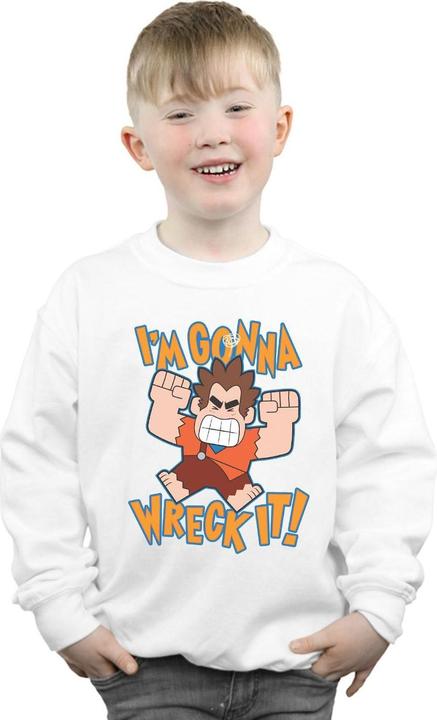 Image du produit Disney - Sweat WRECK IT RALPH I'M GONNA WRECK IT - Garçon (152, 158)