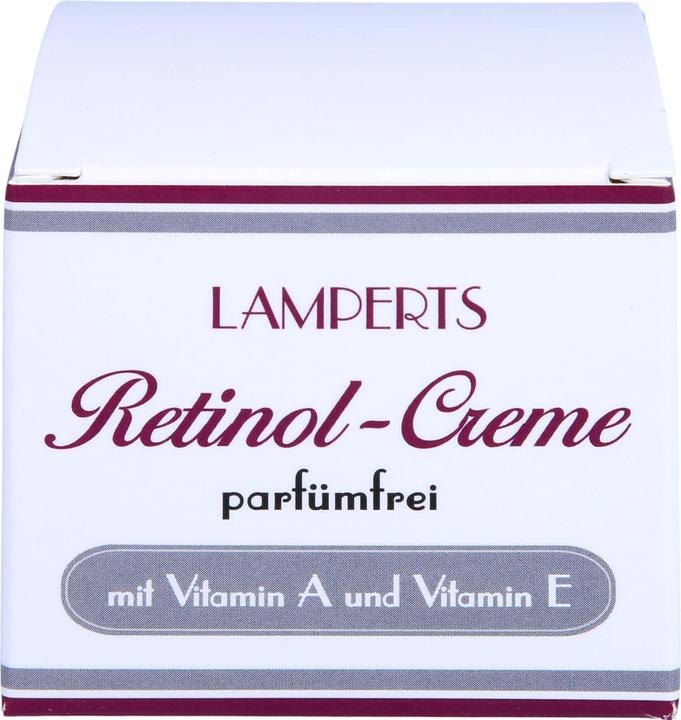 Actual product image Lamberts Retinol Cream fragrance-free Lamperts, 50 ml Cream (50 ml, Night cream)