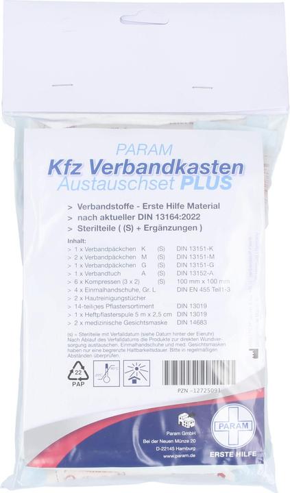 Produktbild Verbandkasten Austauschset-PLUS-DIN13164-KFZ, 1 St