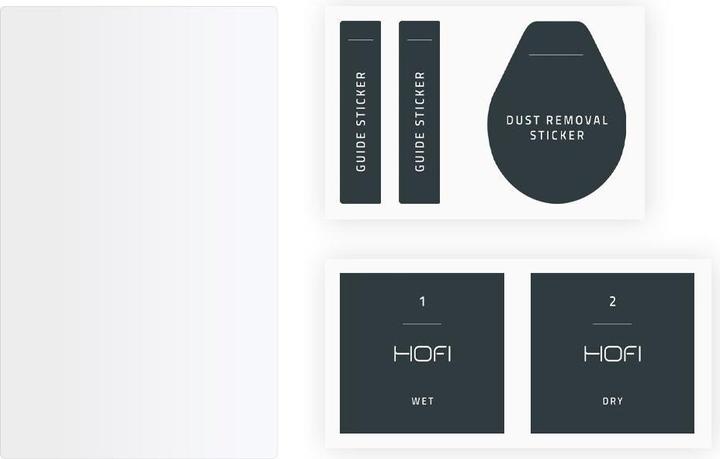 Actual product image Hofi Pro+ Steam Deck Clear Tempered Glass