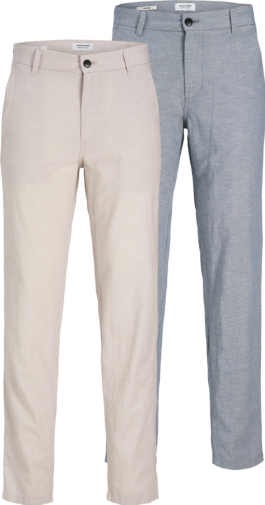 Immagine prodotto Jack & Jones Jpstace Jjsummer Linen Blend Pant 2-Pack (W29/L32)