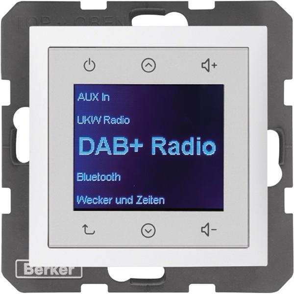 Thumbnail - Berker BERK Radio Touch (DAB+, UKW), Radio, Weiss