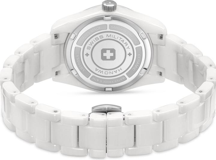 Immagine prodotto Swiss Military Hanowa Recluta svizzera Lady in ceramica (Fatto in Svizzera, 31.50 mm)