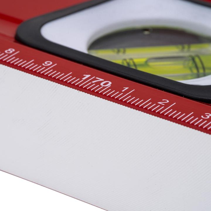 Immagine prodotto Stier Livella Premium con magnete e tre livelle 1800 mm ±0,5 mm/m (180 cm)