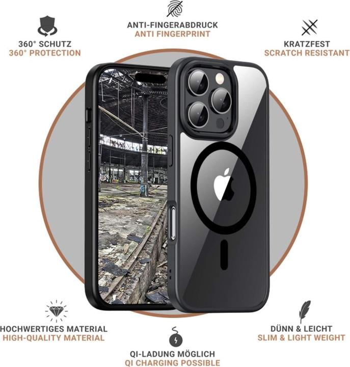 Actual product image JT Berlin BackCase Pankow Hybrid MagSafe (Apple iPhone 16 Pro Max)