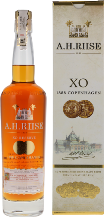 Actual product image A.H.Riise 1888 Copenhagen Gold Medal Rum (1 x 70 cl)
