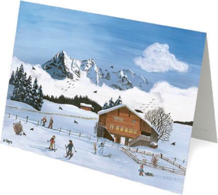 Produktbild UNICEF Weihnachtskartenbox In the Country (8 Stk.)