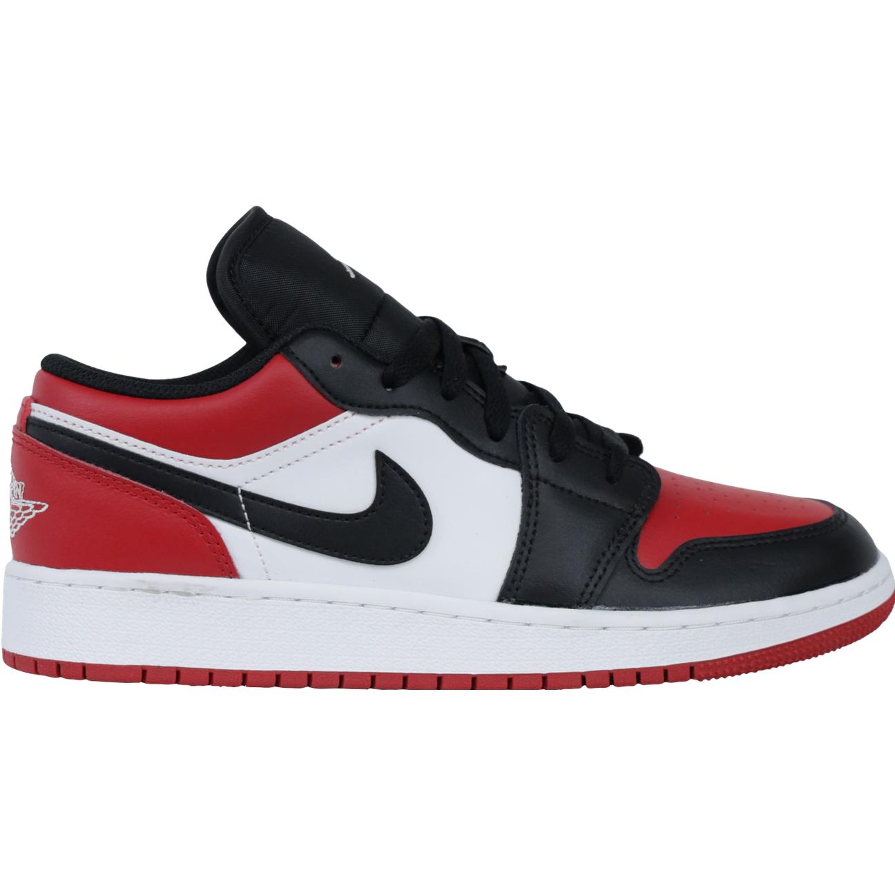 Nike, Uomini, Sneaker, Scarpe Air Jordan 1 Low (GS), Rosso, (36)