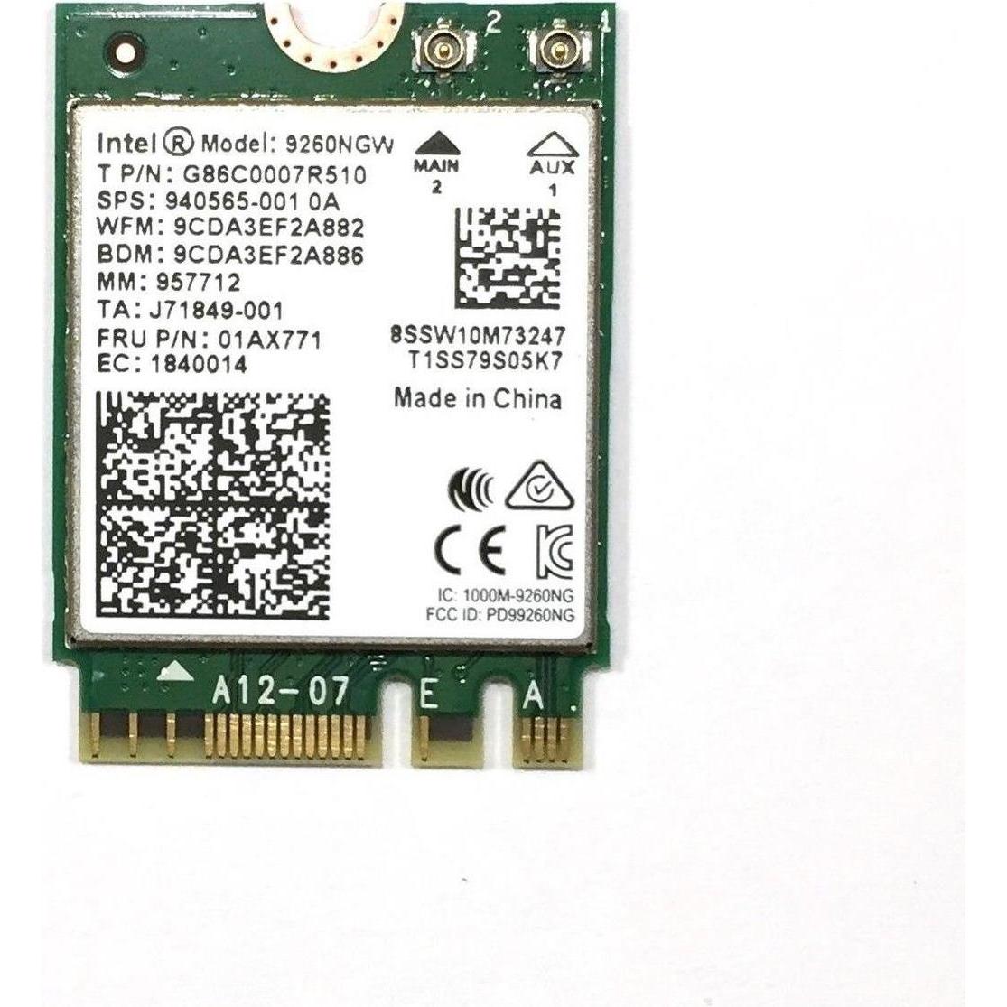 Thumbnail - Intel Wireless-AC 9260 (M.2 (PCIe)), Netzwerkkarte