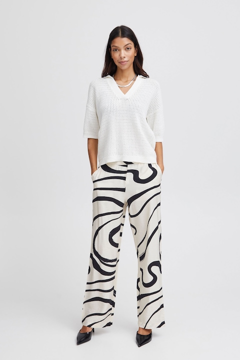 Actual product image B.young BYIBINE AOP PANTS 2 20814572 (42)