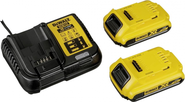 Actual product image DeWalt DCD708D2TQW (Rechargeable battery operated)