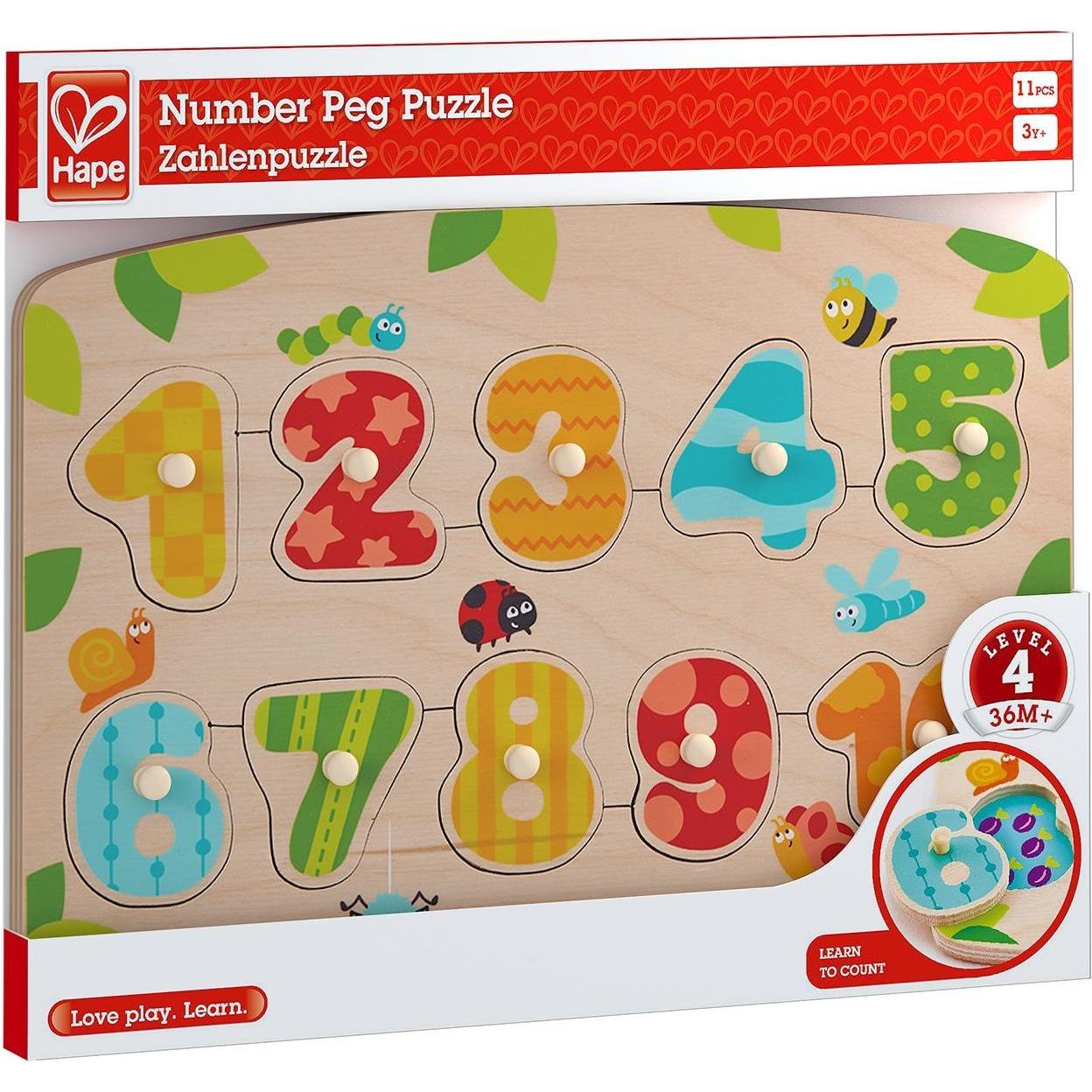 Thumbnail - Hape Zahlenpuzzle