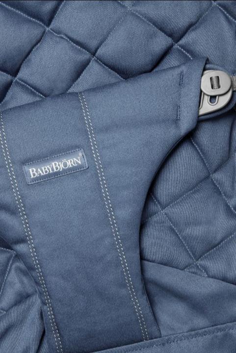 Actual product image BabyBjörn Woven Replacement Fabric for Baby Chair, Midnight Blue