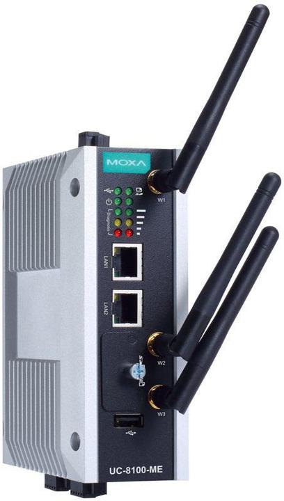 Produktbild Moxa Debian Arm7 Din-Rail Computer. 2X Lan. Mini P UC-8112-ME-T-LX