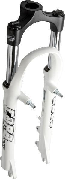 RST Suspension Fork Capa T 26, White 80mm Steel Fork/Adjustable, O.Shaft