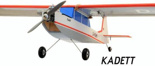 Produktbild Pepe Aircraft Kadett 1200mm Kit (Motorflugzeug)