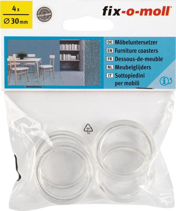 Produktbild Fix-o-moll Möbeluntersetzer (4 Stk.)
