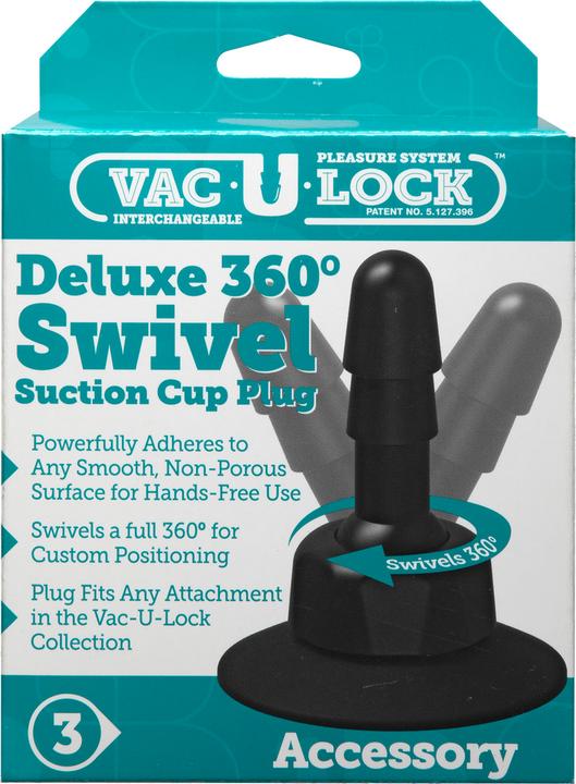 Produktbild Doc Johnson Deluxe 360° Swivel Suction Cup Plug