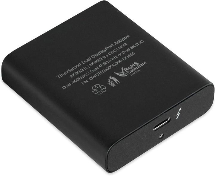 Image du produit OWC Thunderbolt 3 vers (DP, 6.30 cm)