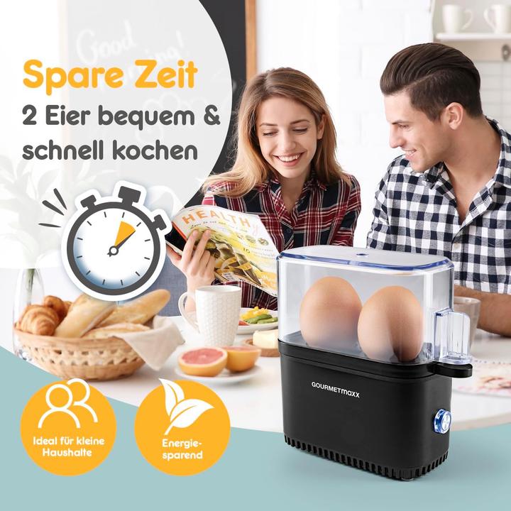 Image du produit Gourmetmaxx Cuit-oeufs noir