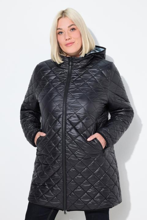 Actual product image Ulla Popken HYPRAR Reversible Quilted Jacket (54)