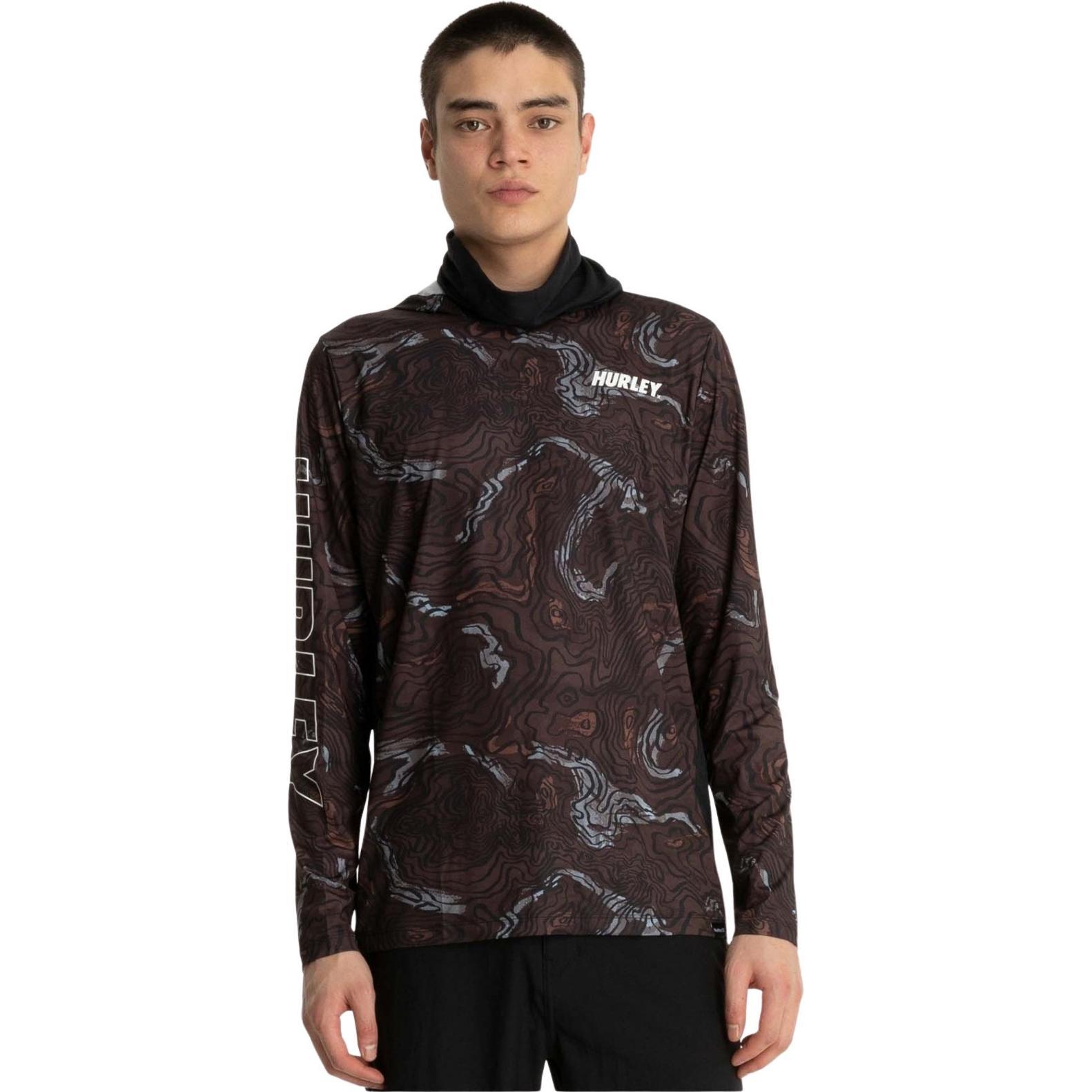 Hurley, Herren, Pullover, urf hoodie dri atticu moab upf, Schwarz, (S)
