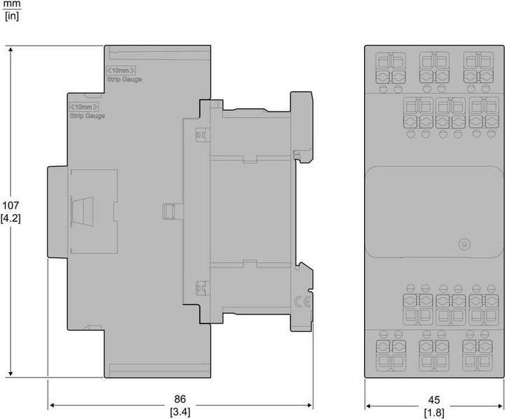 Actual product image Schneider Electric Schütz 3P 9A