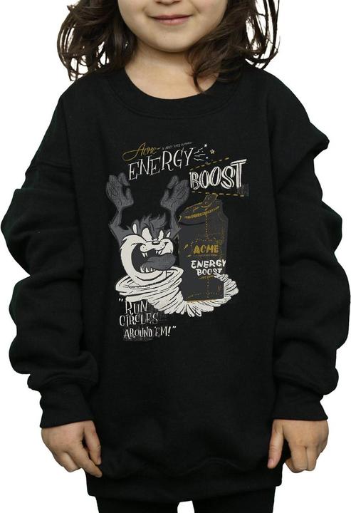 Produktbild Looney Tunes Taz Energy Boost Sweatshirt Mädchen (152, 158)