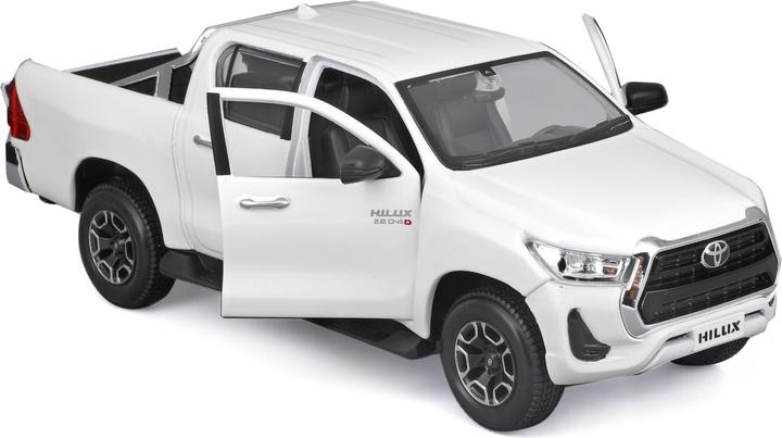 Produktbild Maisto Toyota Hilux 1/24 weiss