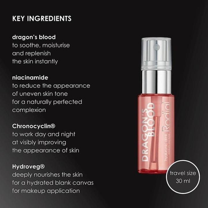 Produktbild Rodial Dragon's Blood Hyaluronic Drink Face Mist (30 ml, Gesichtsspray)