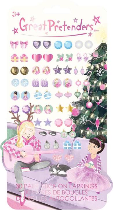 Great Pretenders Festliche Klebeohrringe - 30 Stück. (Plastic)