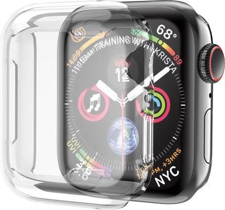 Actual product image Cover-Discount Apple Watch 45mm - rubber protective case transparent