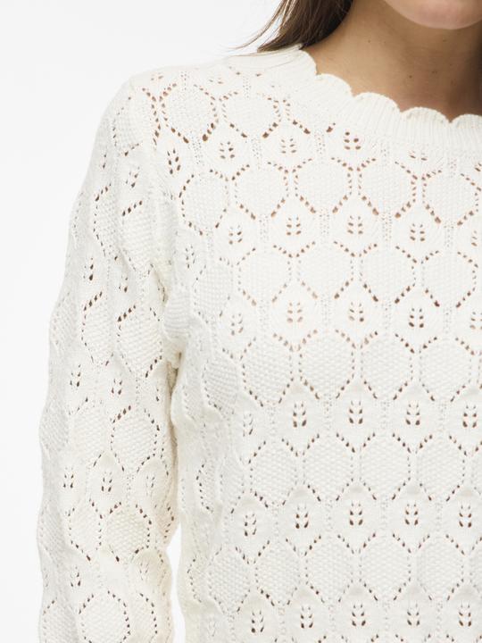 Actual product image Vila VILOWEN Pointelle Strickpullover (M)