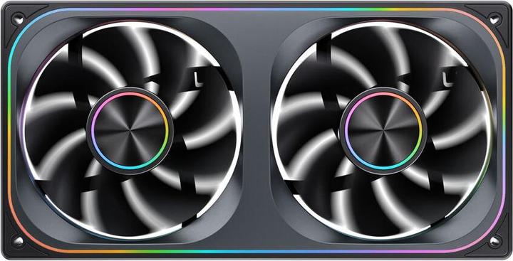 Produktbild Jonsbo ZA-240 Infinity Mirror ARGB Reverse Blade PWM Lüfter - 240mm, schwarz (240 mm)