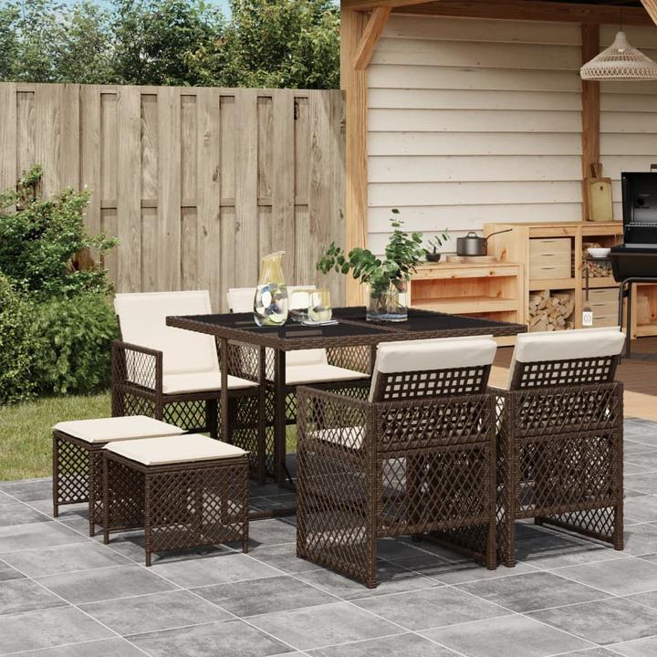 Produktbild vidaXL Garten Essgruppe