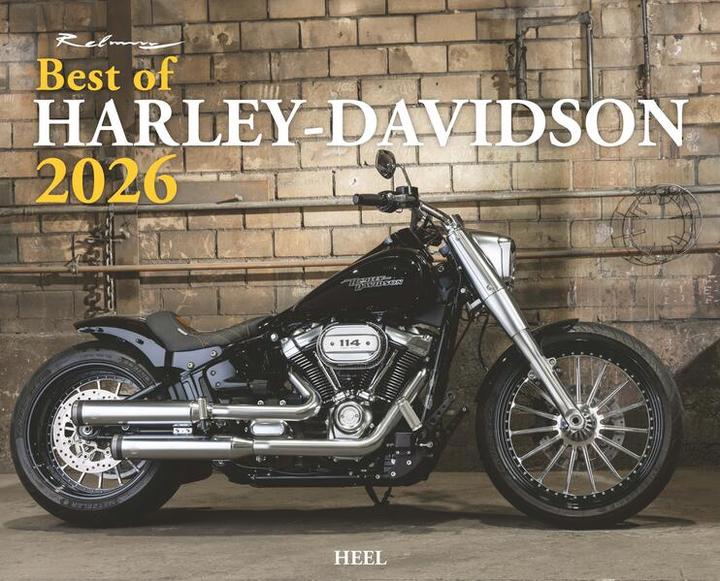 Produktbild Best of Harley Davidson Kalender 2026 Premium XXL (Harter Einband, Deutsch)