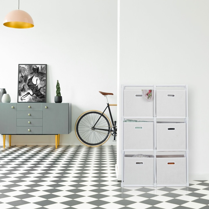 Image du produit Relaxdays Obstkorb (28 x 28 x 73 cm)