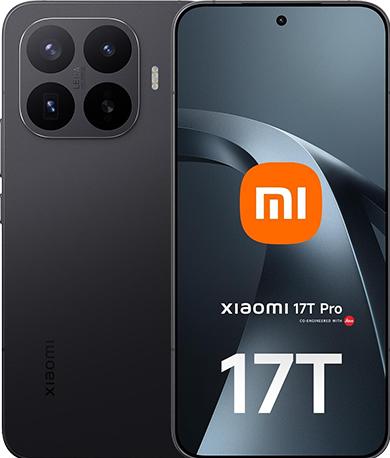 Immagine prodotto Xiaomi 17T Pro 5G Dual Sim 12GB RAM 256GB - Black (256 GB, Nero, Doppia SIM, 5G)