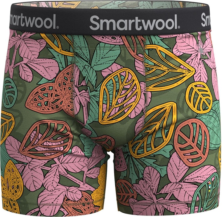 Image du produit Smartwool Merino Print Boxer Brief Boxed (M)